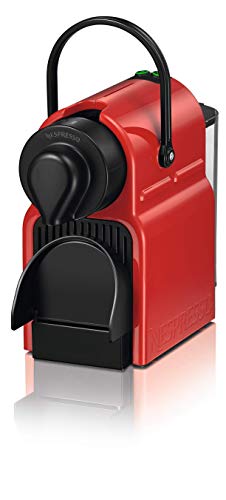 Nespresso Inissia – Cafetière à Capsules Espresso & Lungo, Rouge Rubis