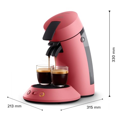 Cafetière à Dosettes SENSEO Original Plus Rouge Tendre (CSA210/35)