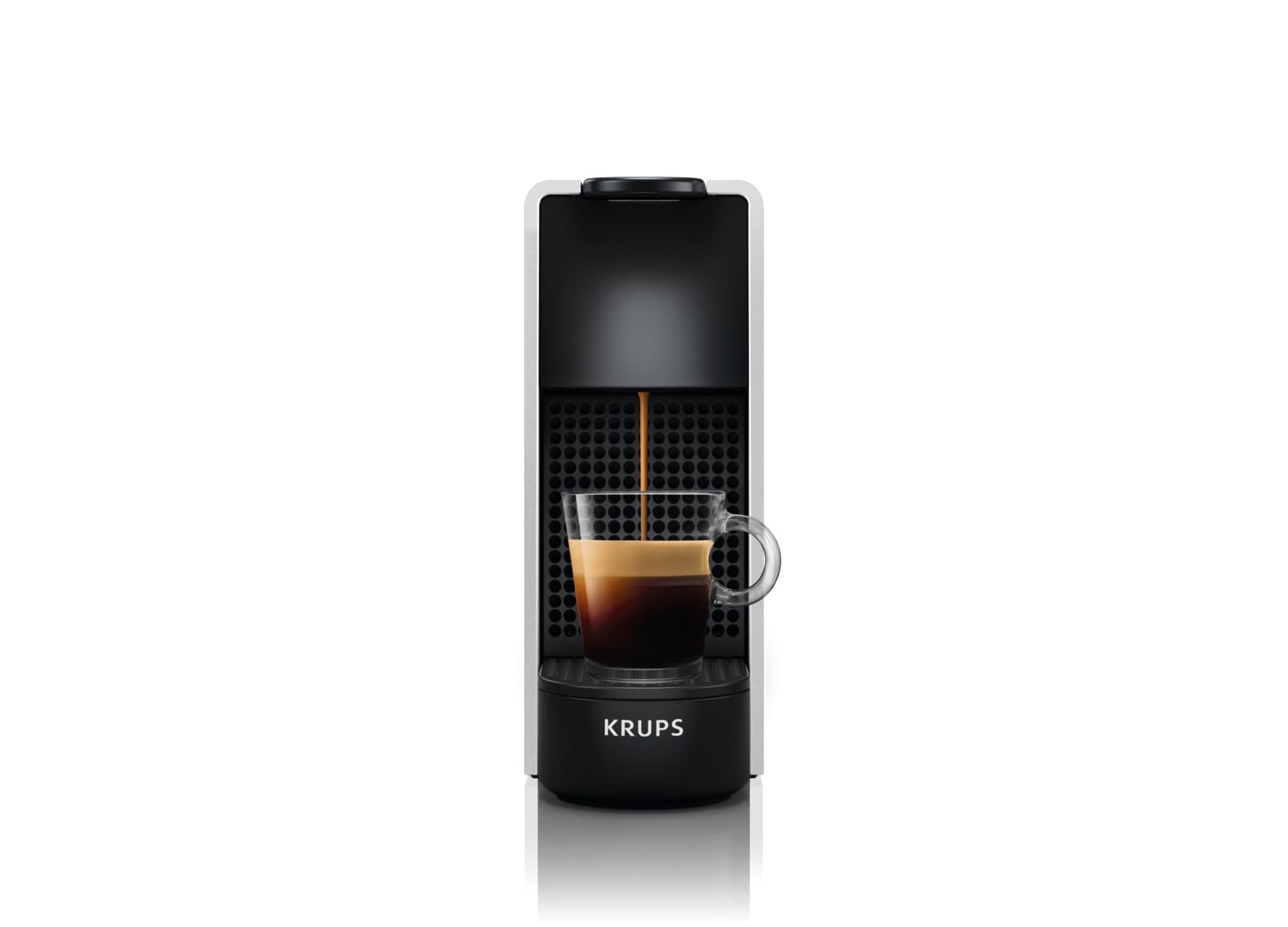 Nespresso Essenza Mini – Cafetière à Capsules Compacte, Blanc