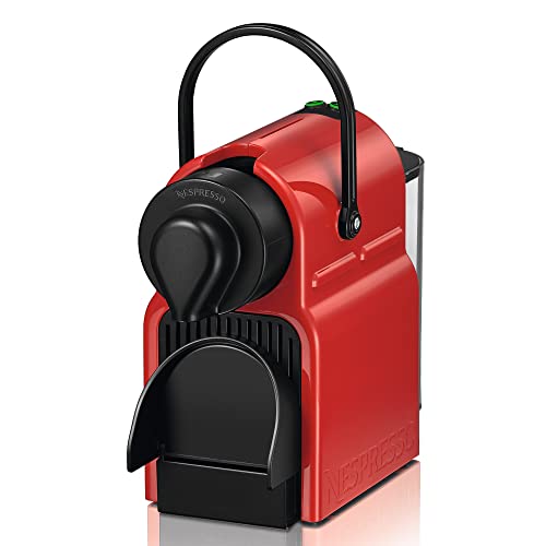 Nespresso Inissia – Cafetière à Capsules Espresso & Lungo, Rouge Rubis
