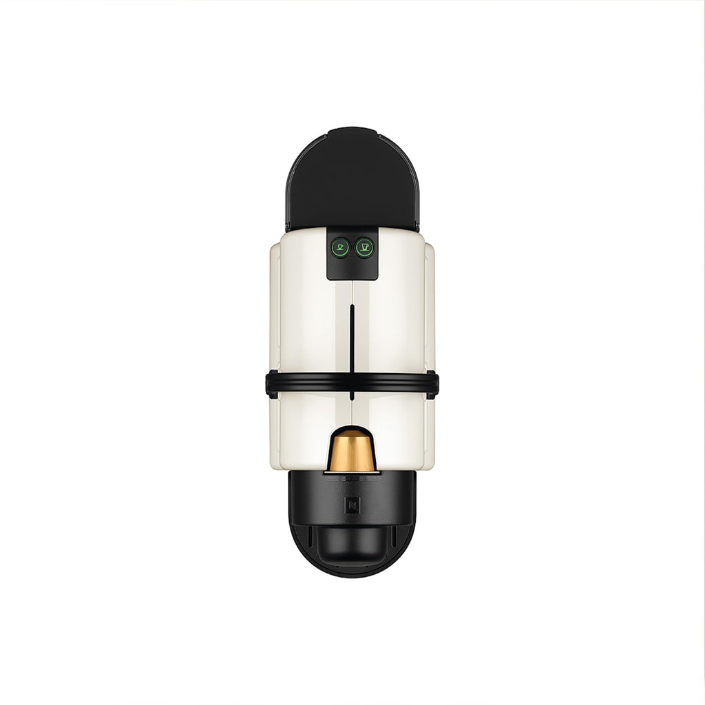 Nespresso Inissia – Cafetière Espresso Blanche, Réservoir Amovible 0,7 L