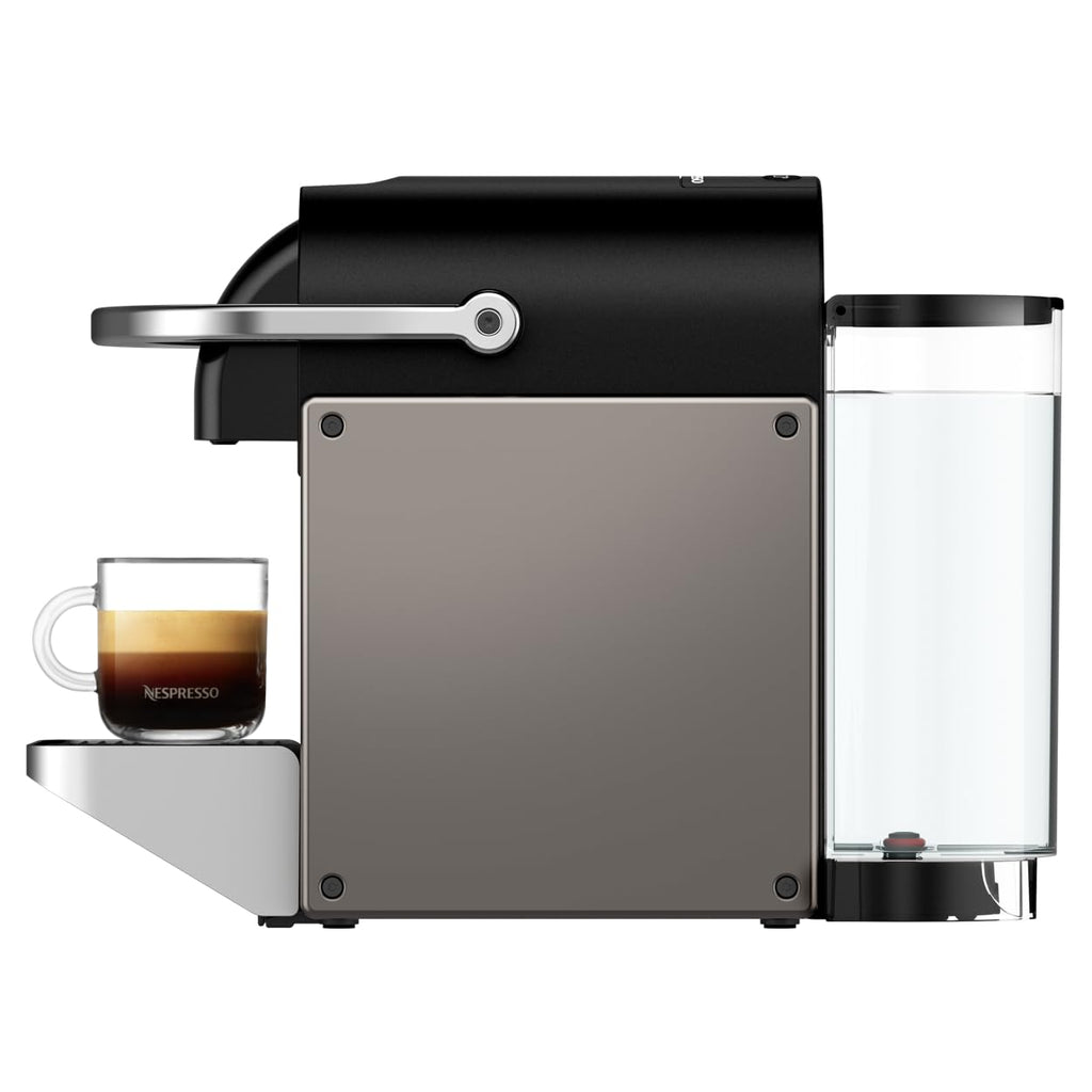 Nespresso Pixie – Machine à Café à Capsules, Titane