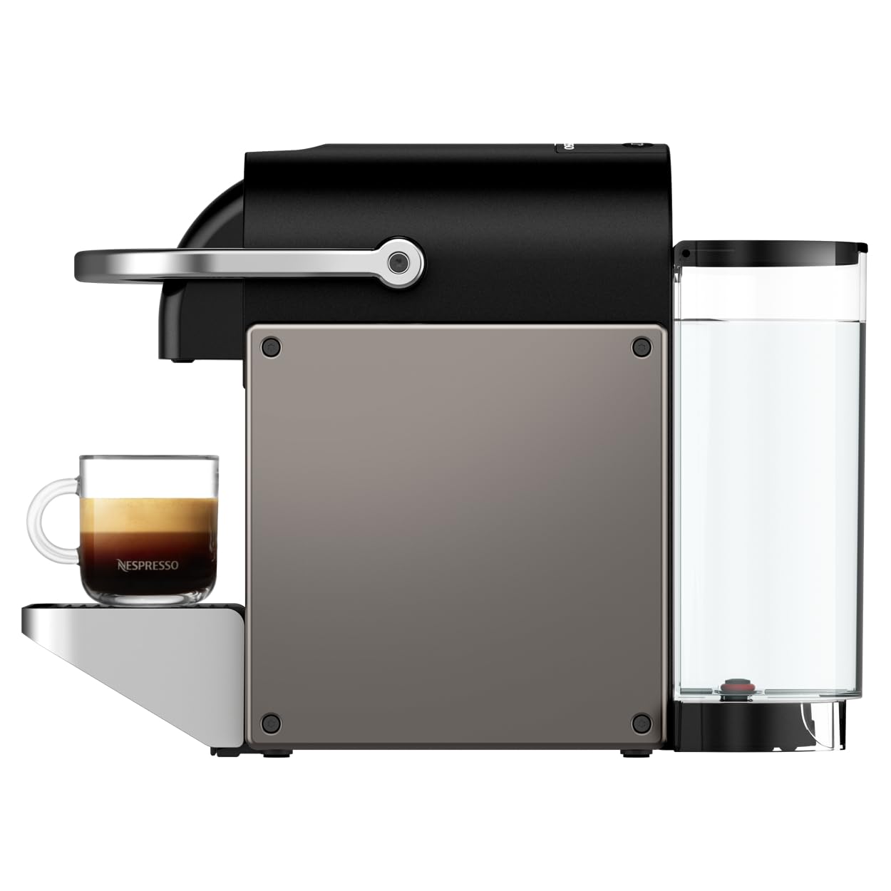 Nespresso Pixie – Machine à Café à Capsules, Titane