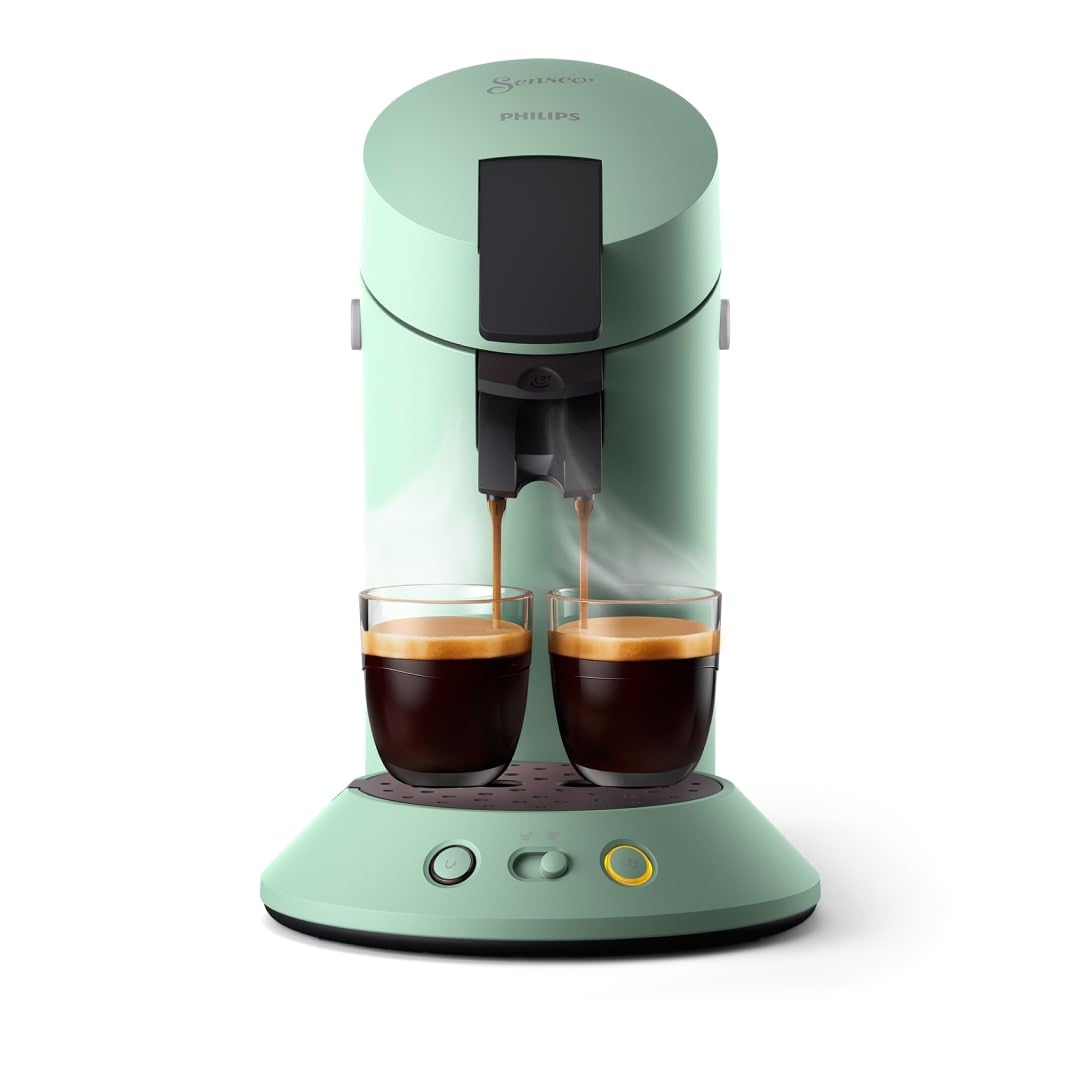 Cafetière à Dosettes SENSEO Original Plus Vert Désert (CSA210/80)
