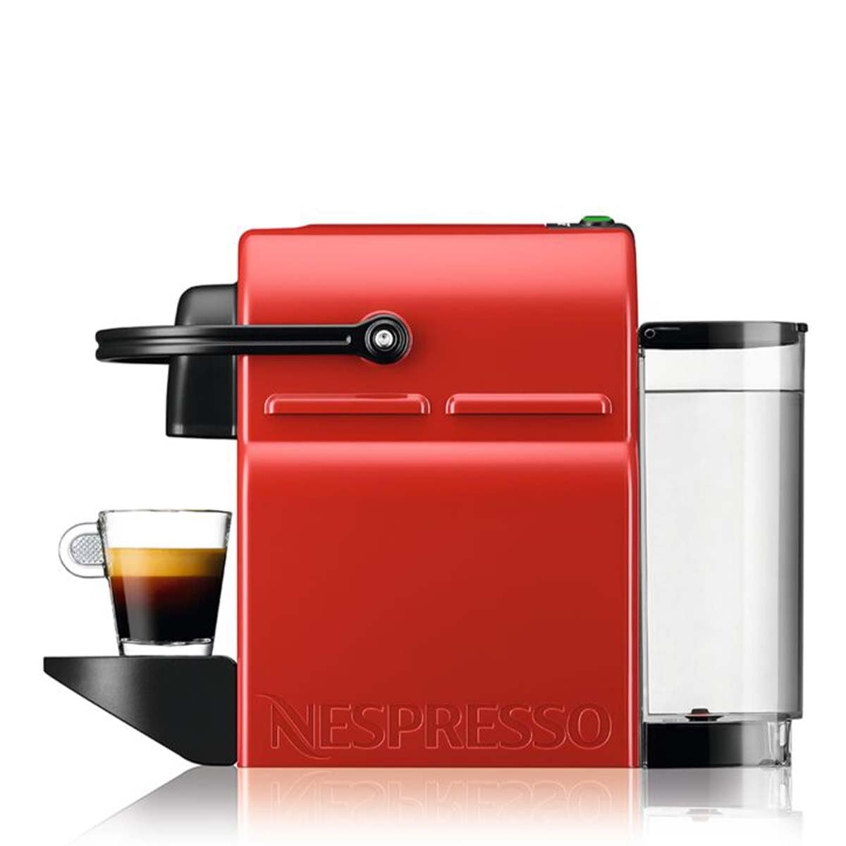 Nespresso Inissia – Cafetière Espresso Compacte, Rouge