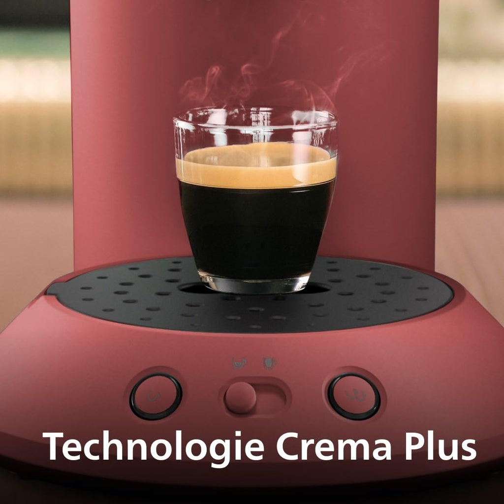 Cafetière à Dosettes SENSEO Original Plus Rouge Tendre (CSA210/35)