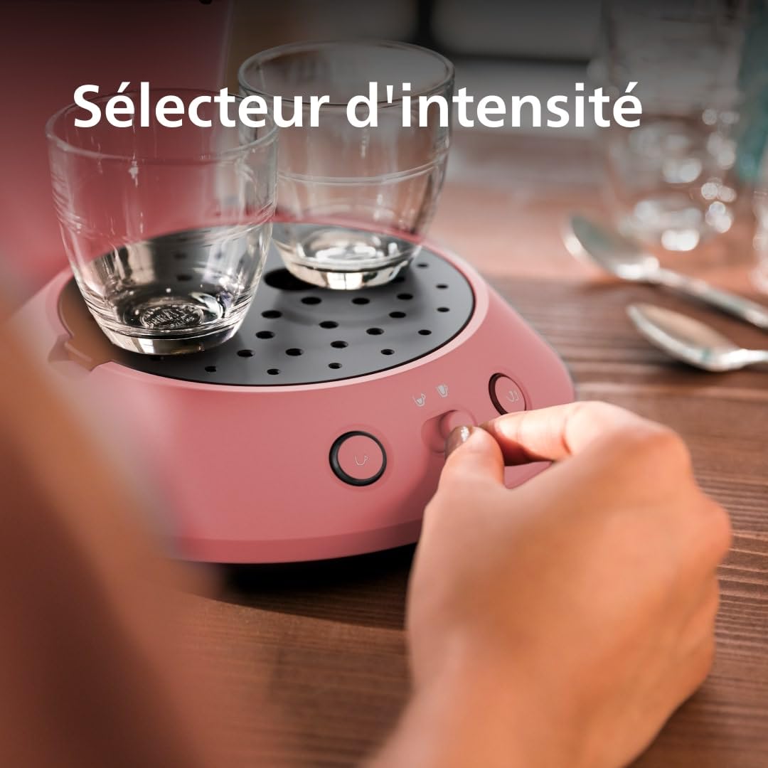 Cafetière à Dosettes SENSEO Original Plus Rouge Tendre (CSA210/35)