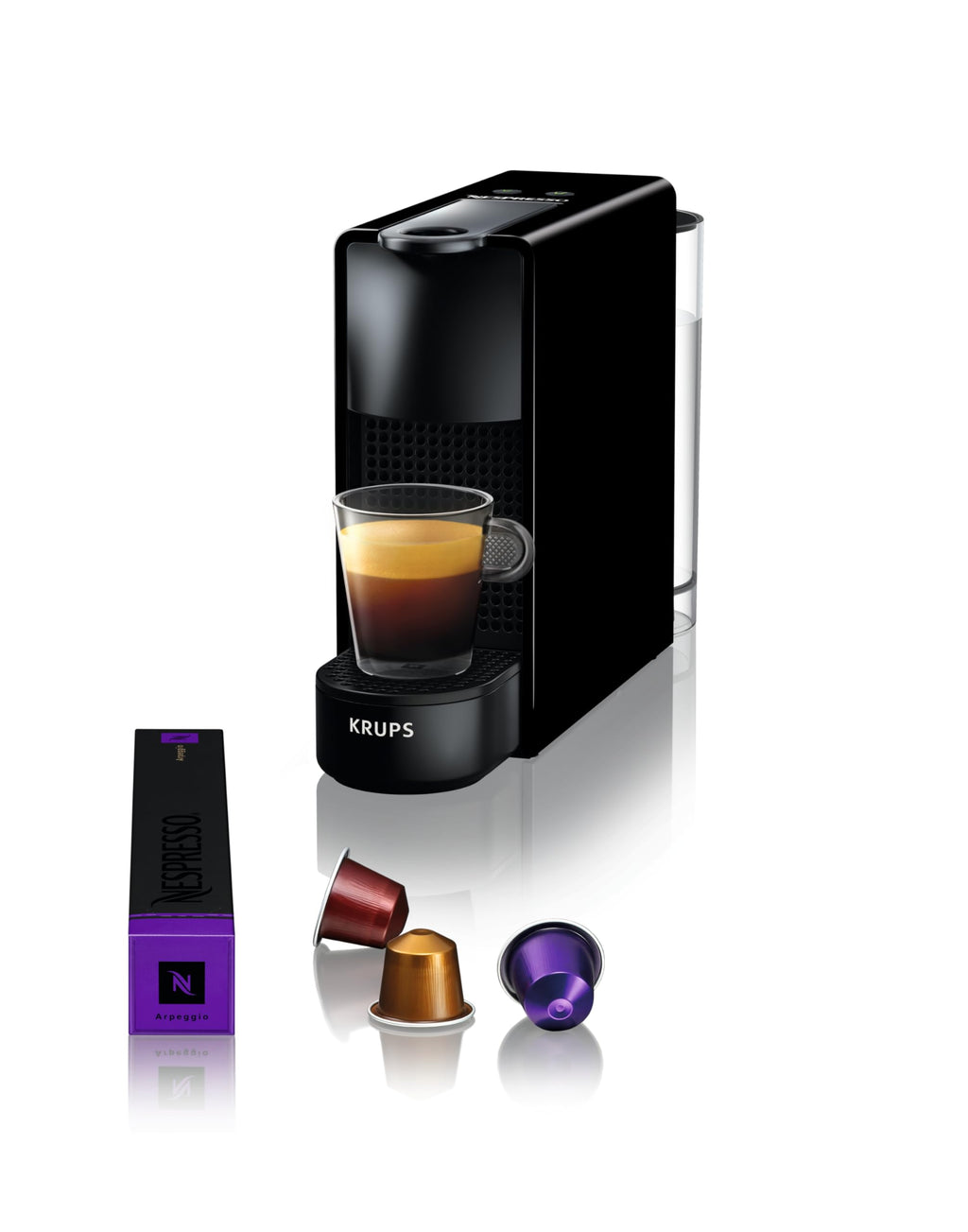 Nespresso Essenza Mini – Cafetière à Capsules Compacte, Noir