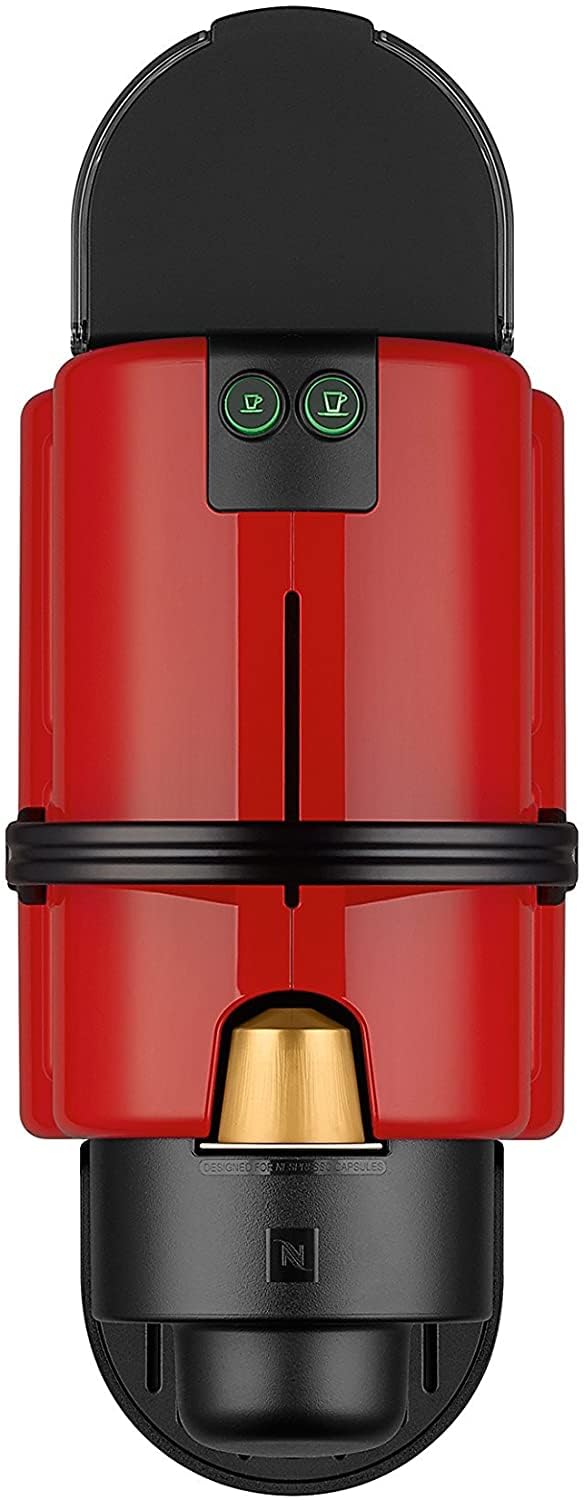 Nespresso Inissia – Cafetière Espresso Compacte, Rouge