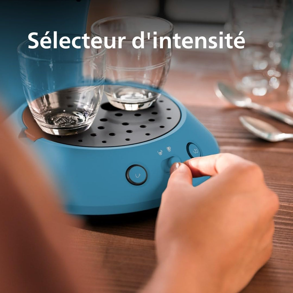 Cafetière à Dosettes SENSEO Original Plus Bleu Paon (CSA210/00)