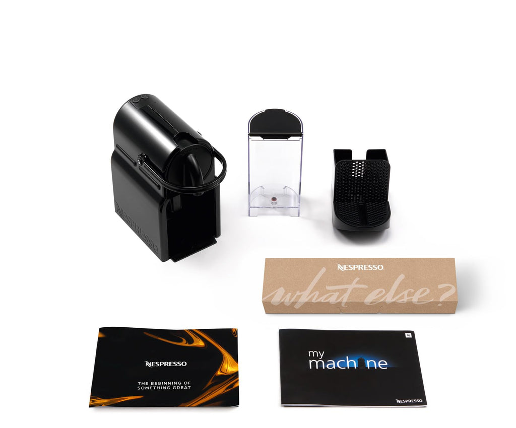 Nespresso Inissia – Machine à Café à Capsules Compacte, Noir
