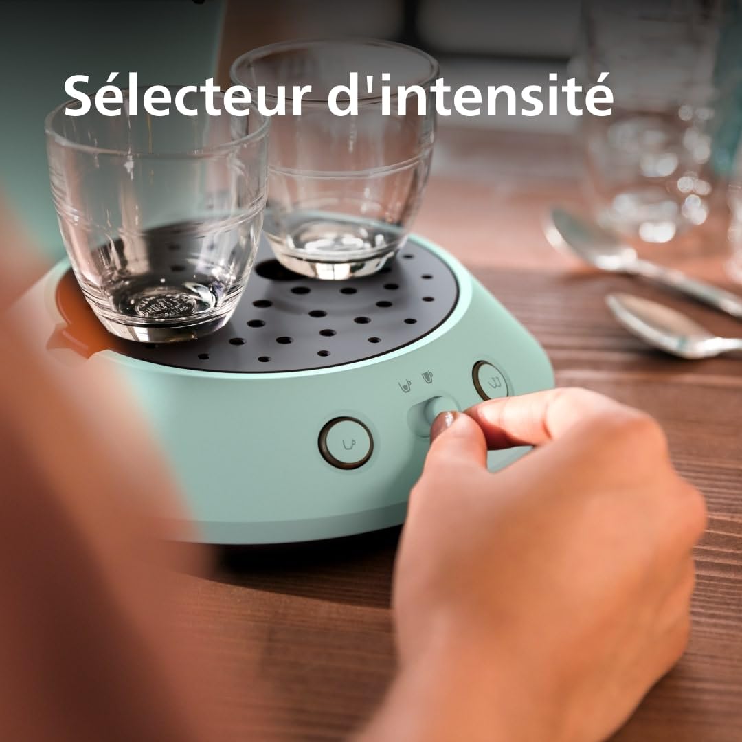 Cafetière à Dosettes SENSEO Original Plus Vert Désert (CSA210/80)