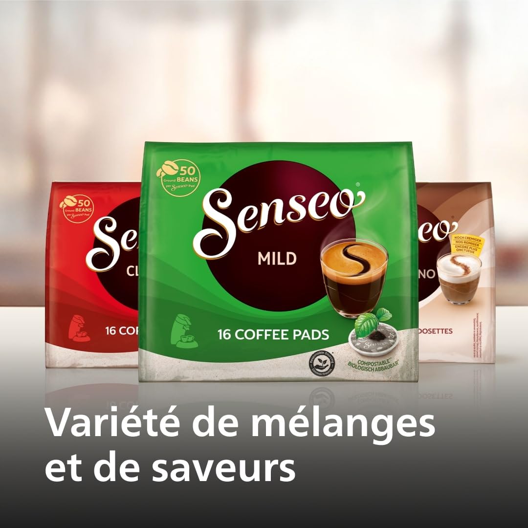 Cafetière à Dosettes SENSEO Original Plus Rouge Tendre (CSA210/35)