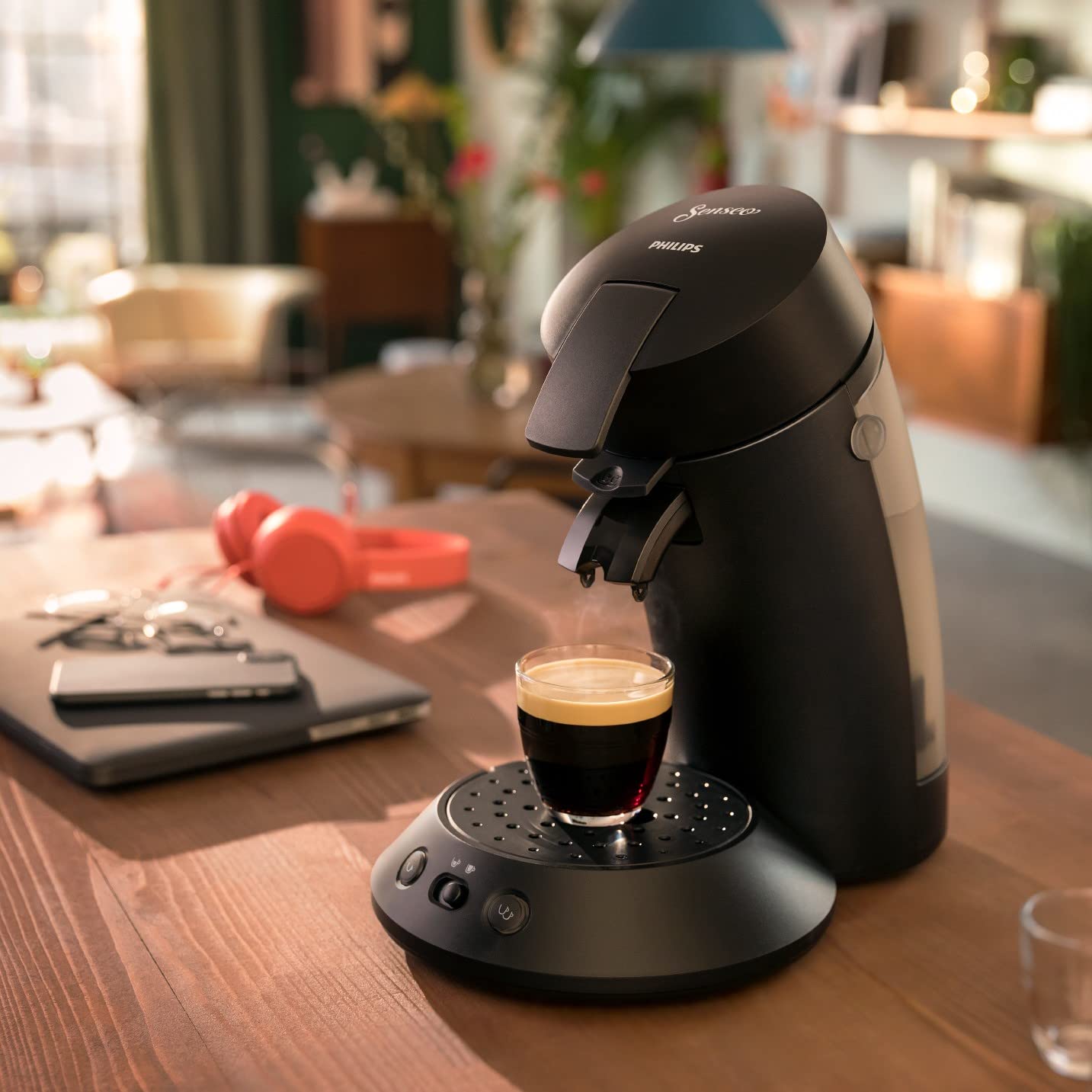 Cafetière à Dosettes SENSEO Original Plus Noir Piano (CSA210/22)