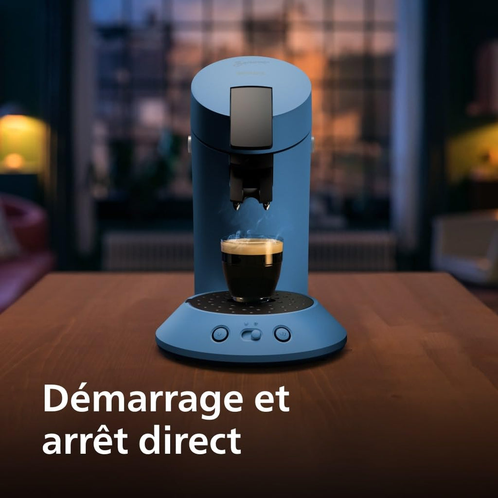 Cafetière à Dosettes SENSEO Original Plus Bleu Paon (CSA210/00)