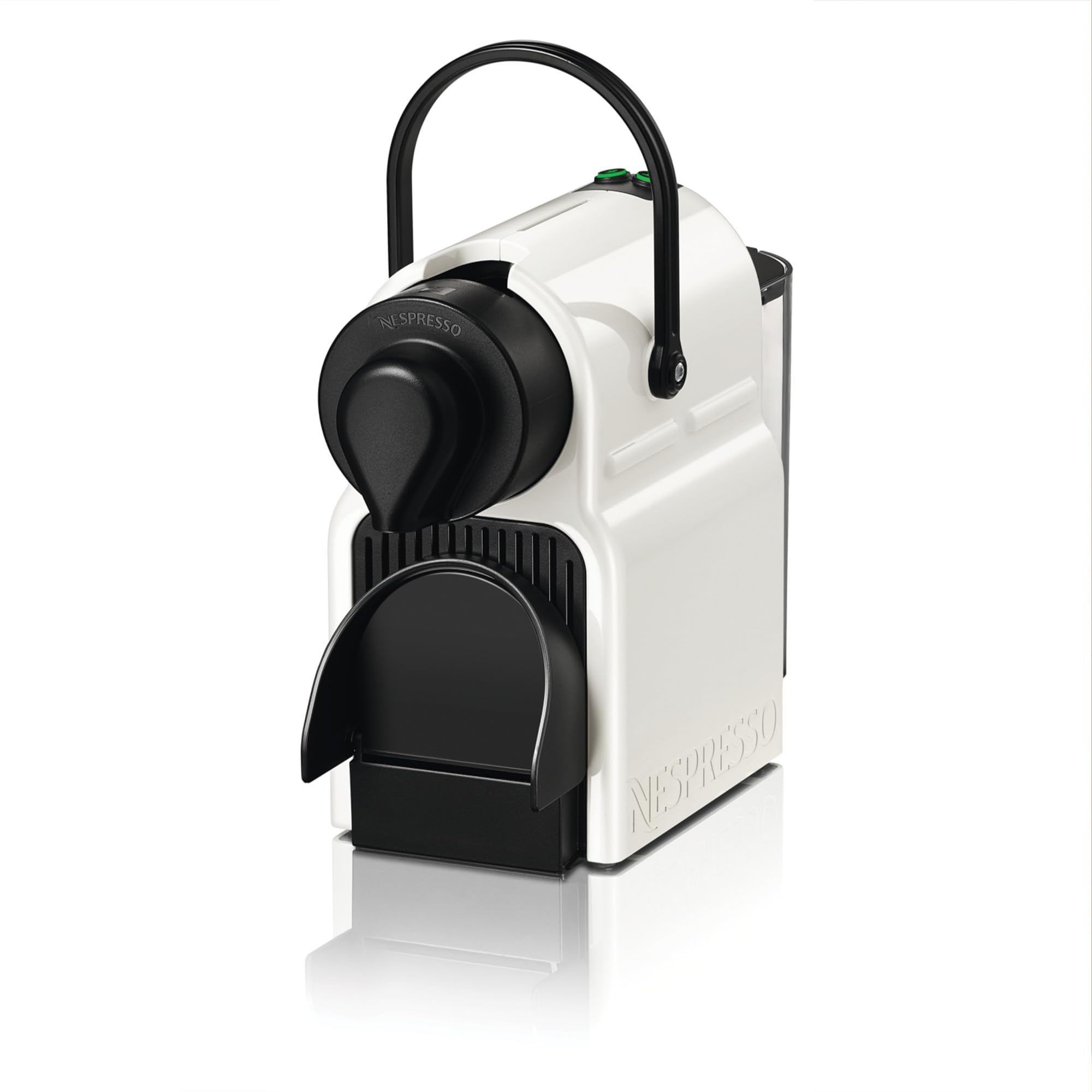 Nespresso Inissia – Cafetière Espresso Blanche, Réservoir Amovible 0,7 L