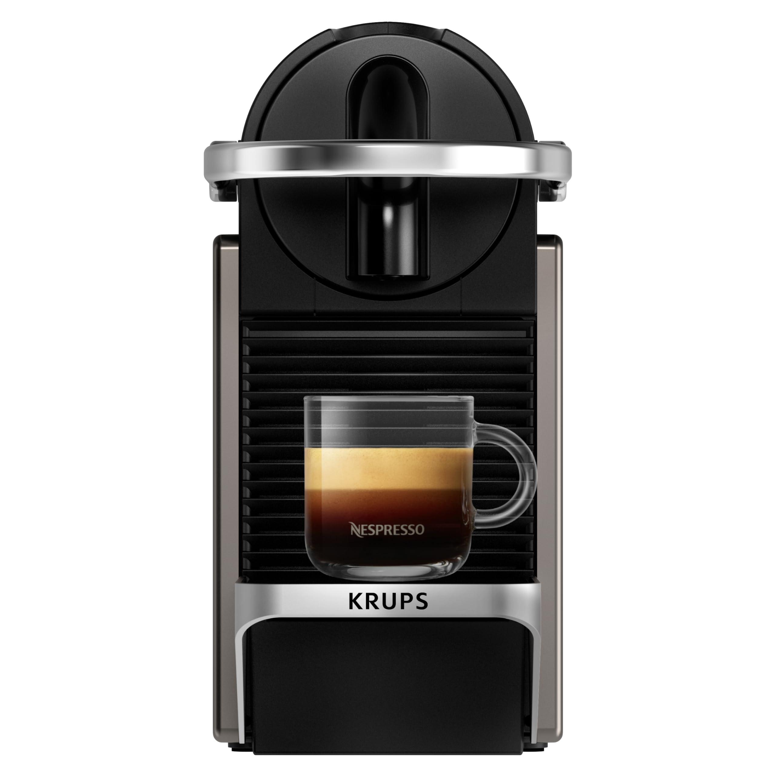 Nespresso Pixie – Machine à Café à Capsules, Titane