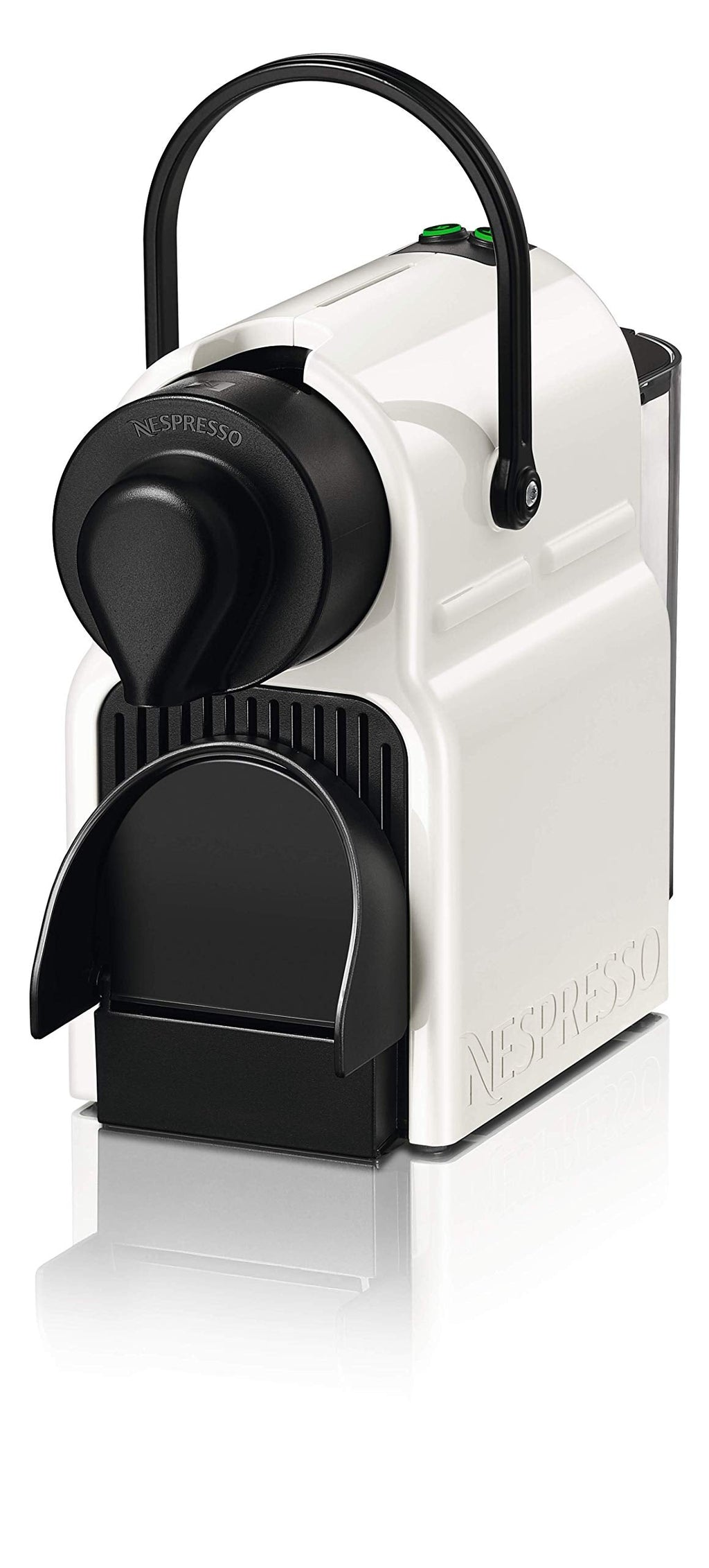 Nespresso Inissia – Cafetière Espresso Blanche, Format Grands Crus