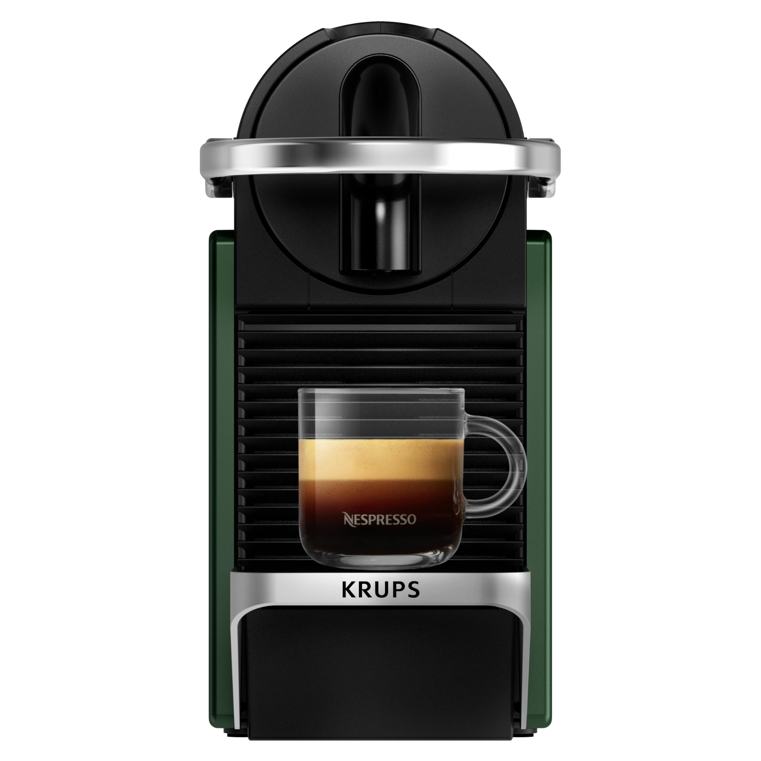 Nespresso Pixie – Machine à Café à Capsules, Vert Foncé