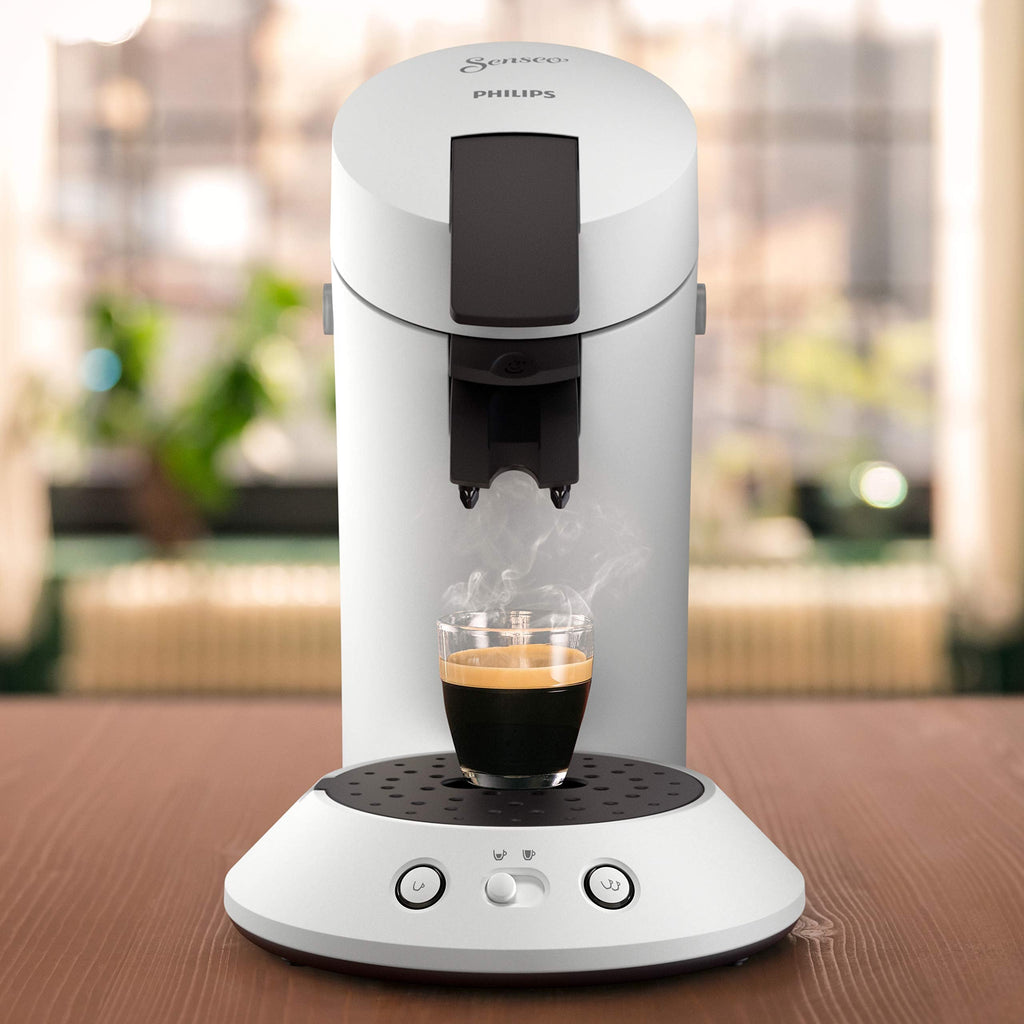 Cafetière à Dosettes SENSEO Original Plus Blanc (CSA210/11)