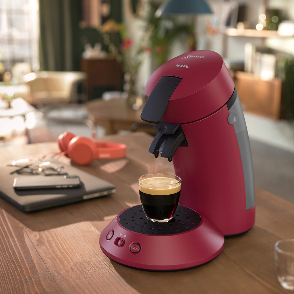 Cafetière à Dosettes SENSEO Original Plus Rouge (CSA210/91)